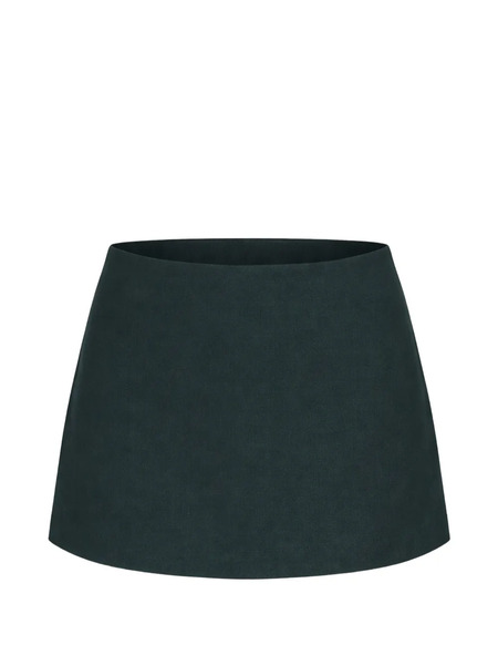  Reformation Mia Linen Skort - Green 
