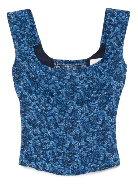  Reformation Navi Top - Blue 