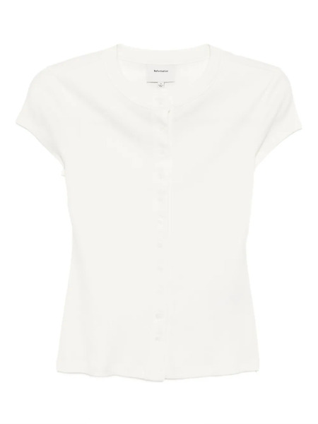  Reformation Raelynn Top - White 