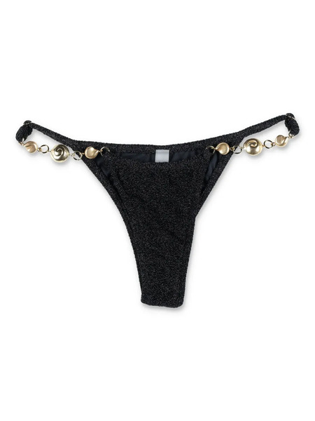  Reina Olga Splash Bikini Bottom - Black 