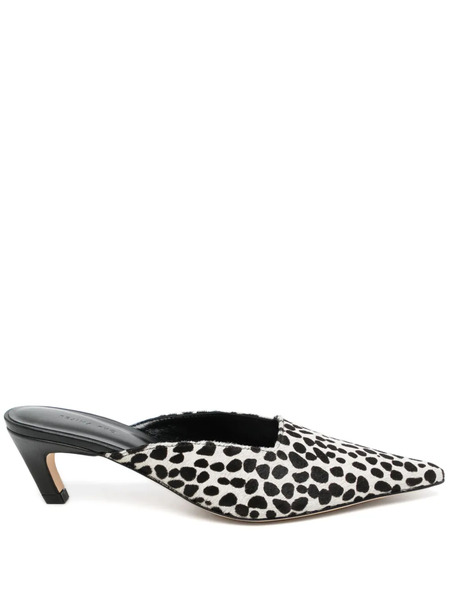  Rejina Pyo 60mm Mathilde Mules - White 