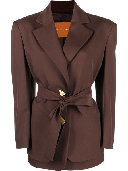  Rejina Pyo Simone Single-breasted Blazer - Neutrals 