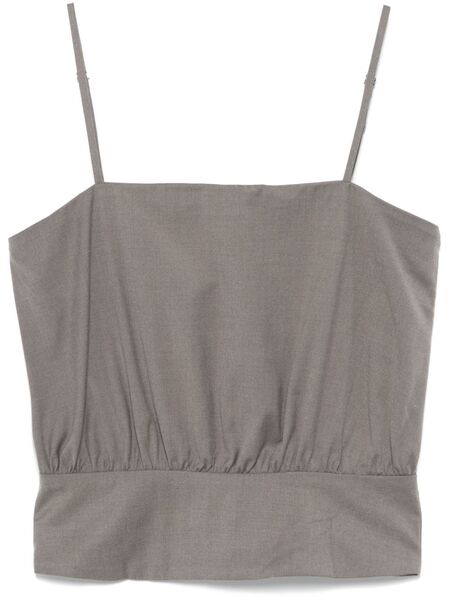  Remain Gathered Top - Grey 