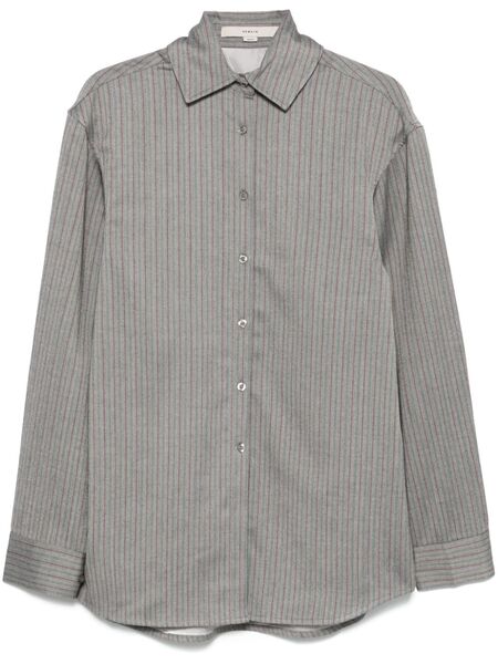  Remain Herringbone-patterned Shirt - Grey 