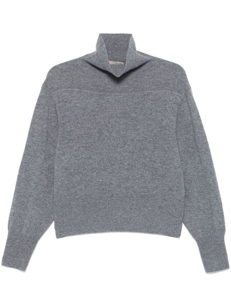  Remain High-neck Sweater - Grey 