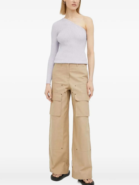  Remain One-shoulder Top - Purple 