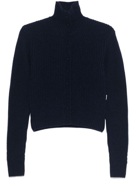  Remain Ribbed Cardigan - Blue 