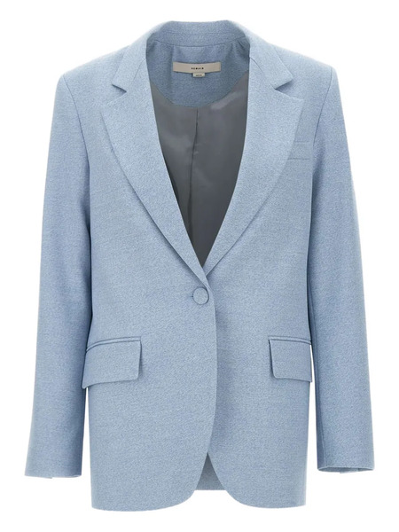  Remain Single-breasted Blazer - Blue 