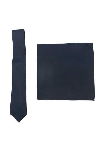  Remus Uomo Textured Tie Set - Blue 