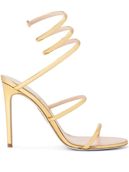  René Caovilla Cleo Sandals - Gold 