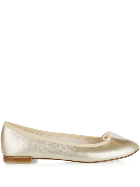  Repetto Cendrillon Metallic Ballet Flats - Neutrals 