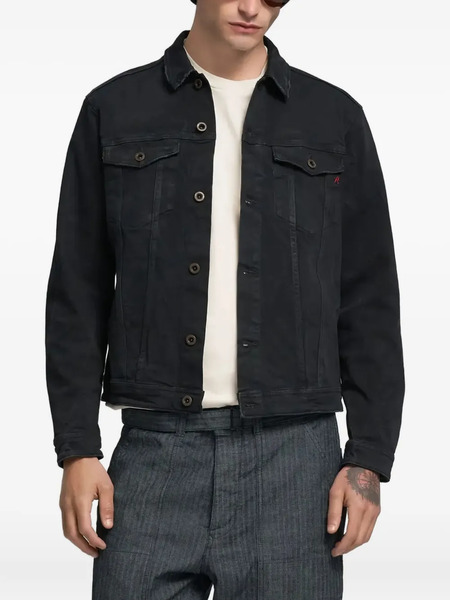  Replay Buttoned Pocket Shirt - Black 