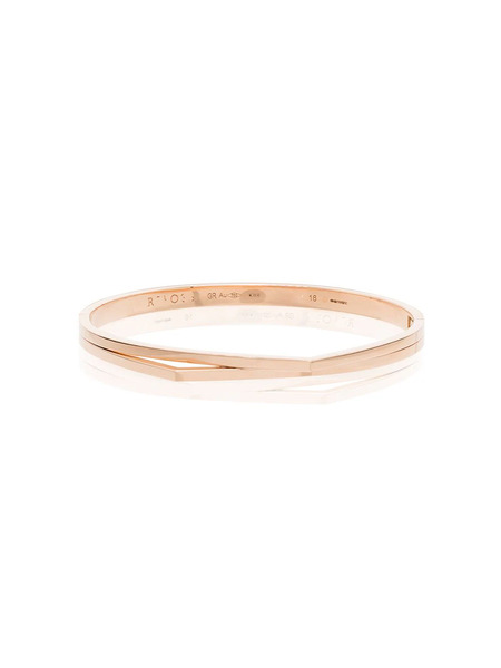  Repossi 18kt Rose Gold Antifer Double Bangle - Pink 