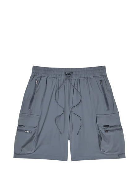  Represent 247 Zip-pocket Drawstring Shorts - Blue 