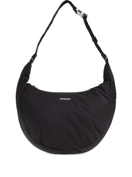  Represent Adjustable Strap Shoulder Bag - Black 