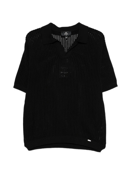  Represent Beverly Open-knit T-shirt - Black 