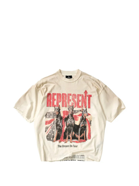  Represent Dream On Tour T-shirt - Neutrals 