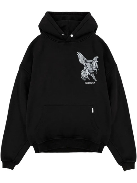  Represent Elegance In Motion Hoodie - Black 