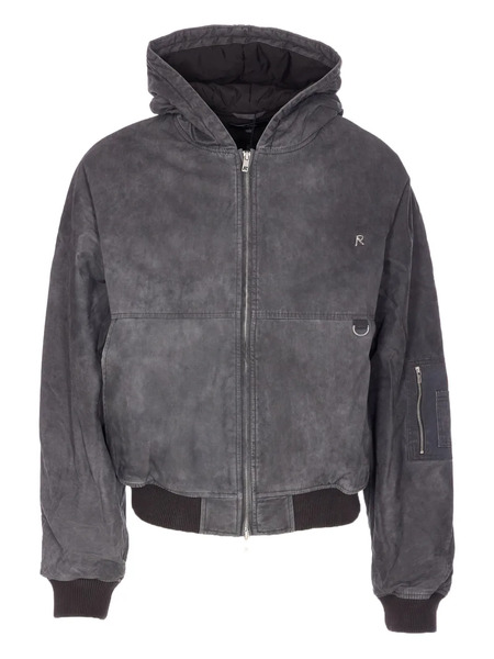  Represent Hooded Bomber Jacket - Black 