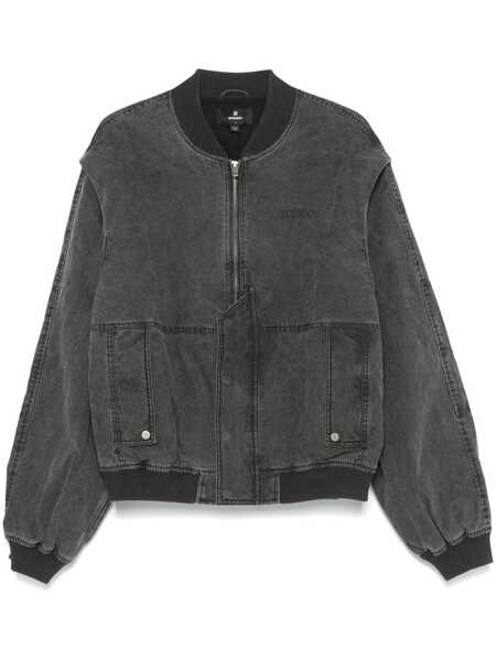  Represent Inset Sleeve Bomber Jacket - Grey 