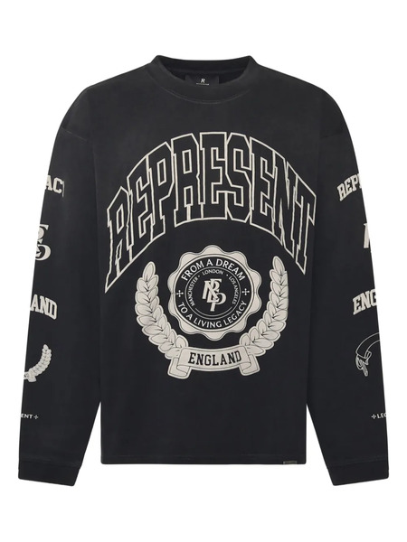  Represent Legacy Crest Sweatshirt - Black 