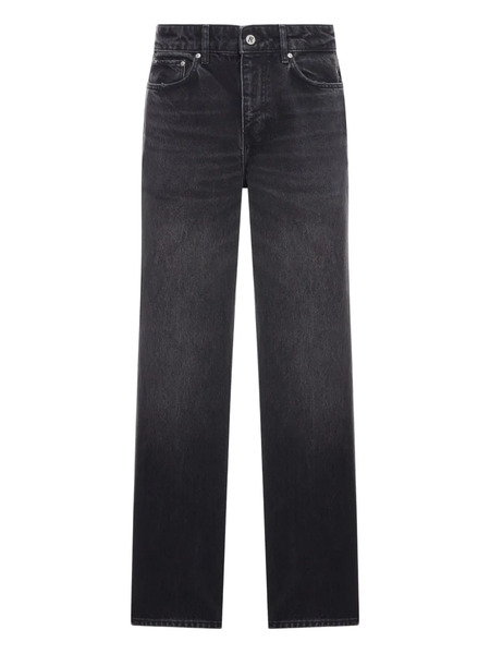  Represent Logo-embroidered Jeans - Black 
