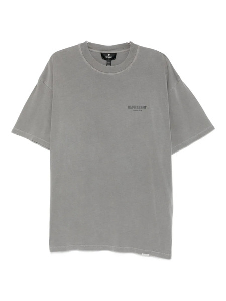  Represent Logo-print T-shirt - Grey 