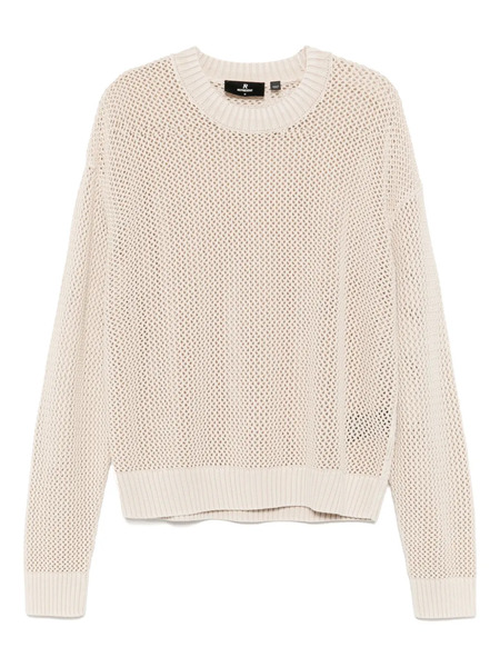  Represent Open Gauge Knit Jumper - Neutrals 