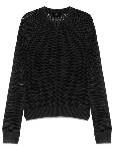 Represent Open-gauge Sweater - Black 