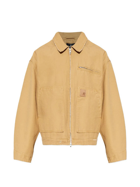  Represent Pocket Zip Cotton Jacket - Neutrals 