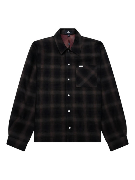  Represent Reversible Check Shirt - Brown 