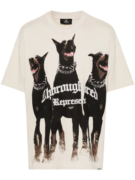  Represent Thoroughbred Cotton T-shirt - Neutrals 