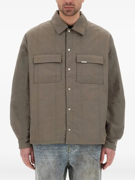  Represent Utility Pocket Overshirt - Green 