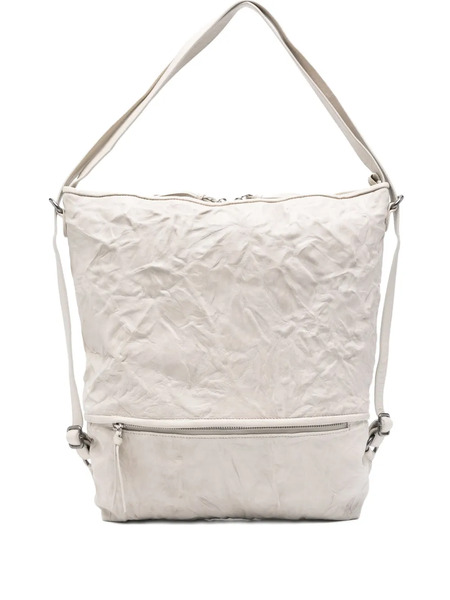 Reptile's House Leather Backpack - Neutrals 