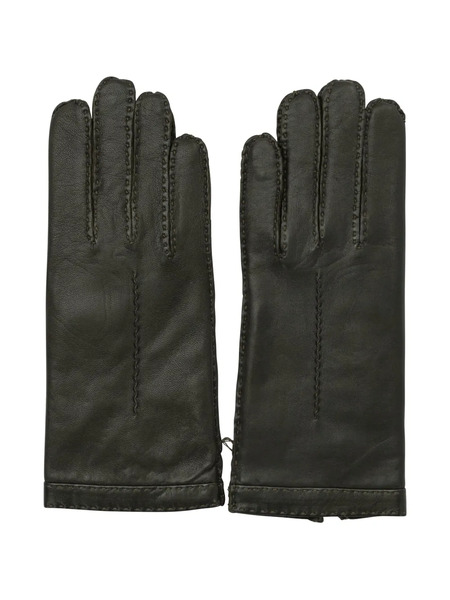  Restelli Wool-cashmere Blend Gloves - Green 