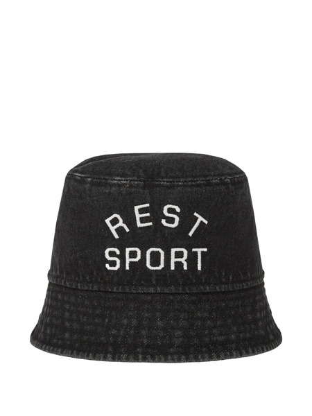  Rest&recreation Denim Bucket Hat - Black 