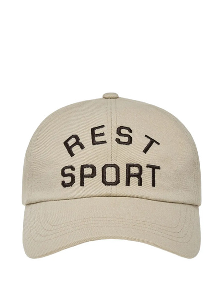  Rest&recreation Logo-embroidered Baseball Cap - Neutrals 