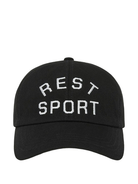  Rest&recreation Logo-embroidered Cap - Black 