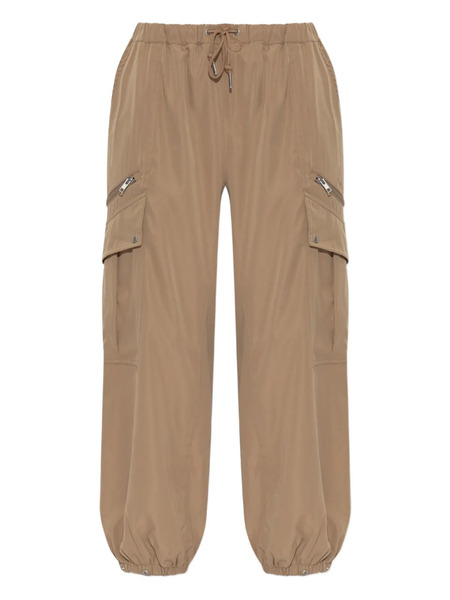  Rethinkit Studios Drawstring Cargo-pocket Trousers - Brown 