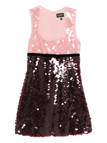  Retrofete Amethyst Sequin Mini Dress - Pink 