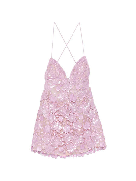  Retrofete Kamala Sequin Mini Dress - Pink 