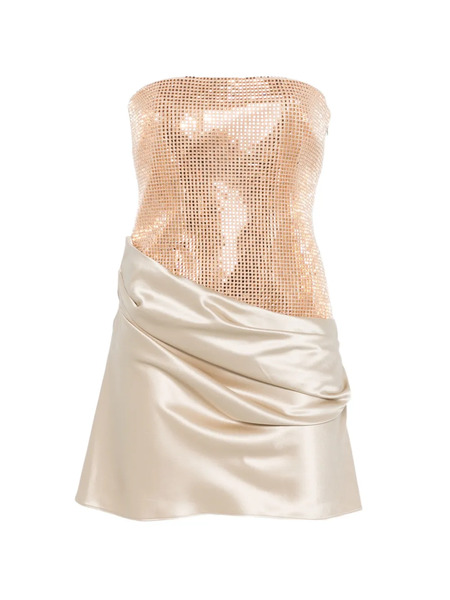  Retrofete Marieta Mini Dress - Neutrals 