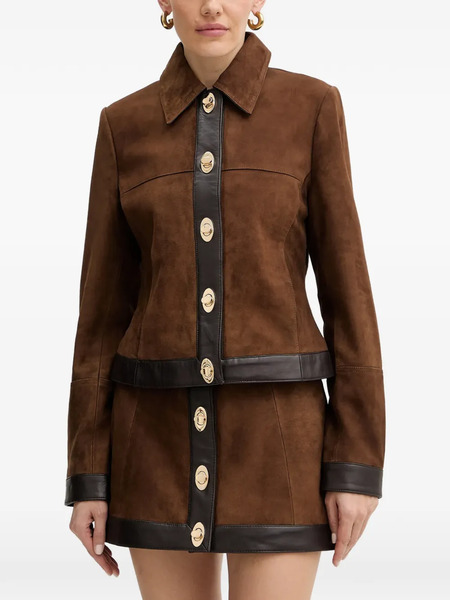  Retrofete Nanna Suede Jacket - Brown 