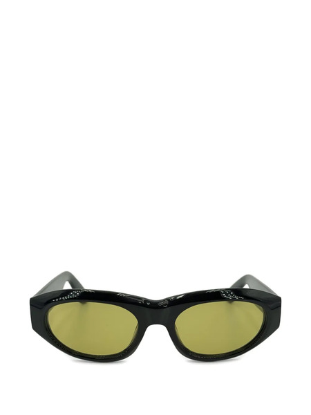  Retrosuperfuture Cinema Oval-frame Sunglasses - Black 