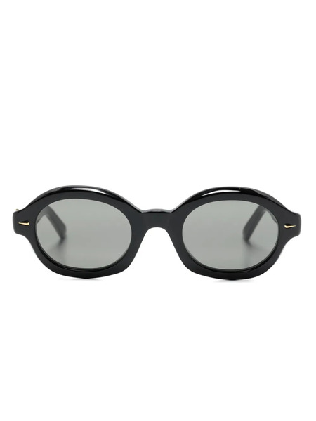 Retrosuperfuture Marzo Round-frame Sunglasses - Black 