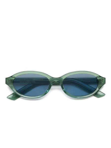  Retrosuperfuture Oval-frame Sunglasses - Green 