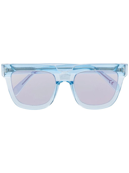  Retrosuperfuture Transparent-effect Oversize-frame Sunglasses - Blue 
