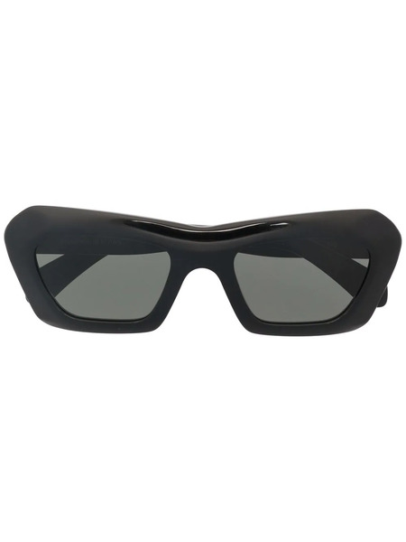  Retrosuperfuture Zenya Geometric-frame Sunglasses - Black 