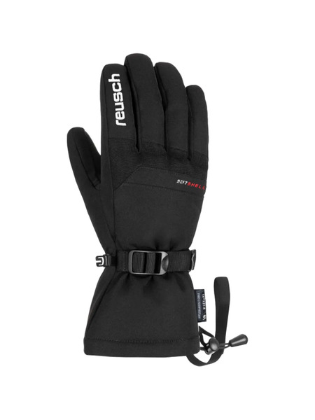  Reusch Outset R-tex Buckle-strap Gloves - Black 