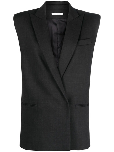  Rev The Smith Virgin-wool Gilet - Grey 